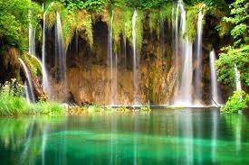 Wallpaper Waterfall, Body of Water ...