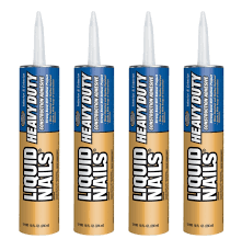 liquid nails 10 oz heavy duty construction and remodeling adhesive 4pk