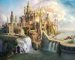 cg fantasy castle fantasy magic