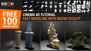 cinema 4d tutorial free 100 brush