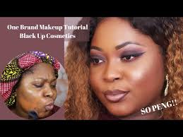 one brand makeup tutorial blackup