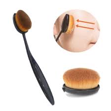 oval foundation makeup brush konga