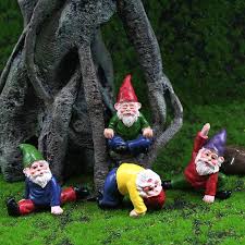 Funny Garden Gnome Yoga Garden Gnome
