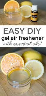 how to make diy gel air fresheners
