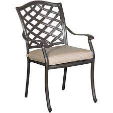 Halston Patio Arm Chair With Cushion