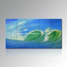 Hot Modern Seascape Canvas Oil