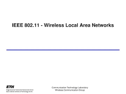 ppt ieee 802 11 wireless local area