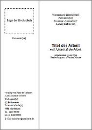 Rechnungsvorlage in word kostenlos downloaden. Deckblatt Fur Die Hausarbeit Tipps Muster Vorlagen