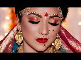 traditional indian bengali bridal look