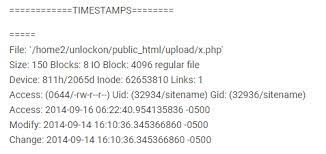 presta index php file hacked or