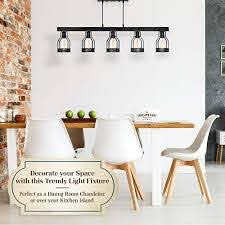 Black Farmhouse Chandelier Pendant Lighting For Kitchen Island Dining Room Lighting Fixtures Hanging Pool Table Farmhouse Goals