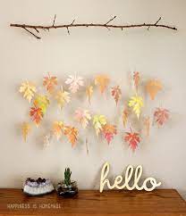 Fall Leaves As Seasonal Wall Art