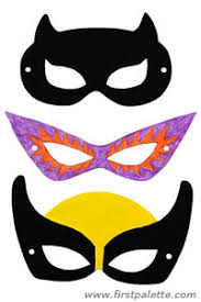 Superhero Mask Craft Kids Crafts Firstpalette Com