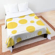 Colourfull Circles Pattern Comforter By