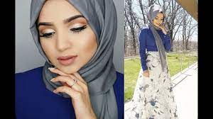 prom makeup tutorial hijab tutorial