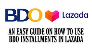 use bdo installments in lazada