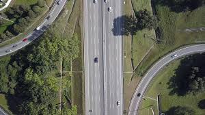 南北高速公路)) is the longest expressway in malaysia with the total length of template:convert running from bukit kayu hitam in kedah near the. Traffics At North South Expressway Mala Stock Video Pond5