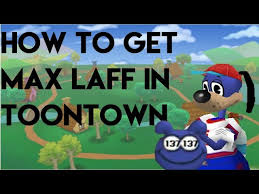 how to get max laff points in toontown