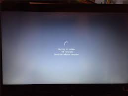 Under windows update, click check for updates. Stuck At Working On Updates In Windows 10 Microsoft Community