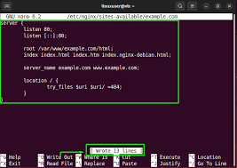 nginx server blocks on ubuntu 22 04