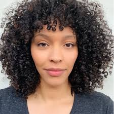 But these brown curly bangs are an absolute show stopper. 3 Tips For Cutting Bangs On Curly Hair Behindthechair Com