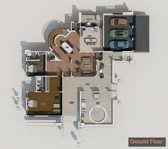 5000sqft House Plans 5 Bedroom