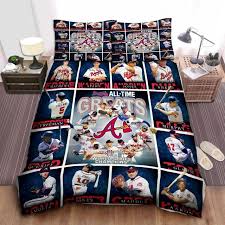 Atlanta Braves All Time Greats Bedding