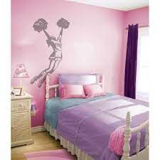 girls sports themed bedroom
