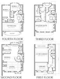 37 Townhome Floor Plans And Elevations