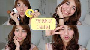 200k makeup challenge abel cantika