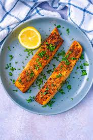 air fryer salmon hungry healthy happy
