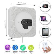 Portable Wall Mounted Bluetooth Cd