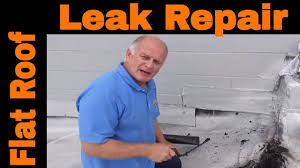 repairing a flat roof leak you