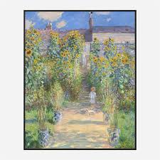 At Vetheuil By Claude Monet Art Print