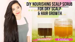 nourishing scalp scrub for dry scalp