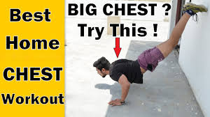 home chest workout build a big chest