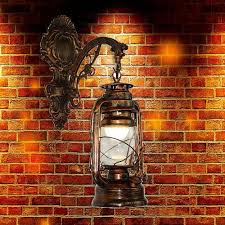Vintage Led Wall Lamp Barn Lantern