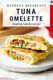 tuna omelette breakfast low carb