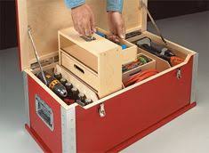 It has been specially designed to be lightweight, portable, and roomy. 79 Toolbox Ideas Tool Storage Tool Box Woodworking