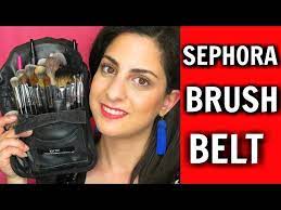 what s in my sephora brush belt you