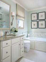 Hang pictures to help accentuate the beach theme of the bathroom. Beach Bathroom Decor Better Homes Gardens