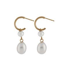 earrings pearl jewelry