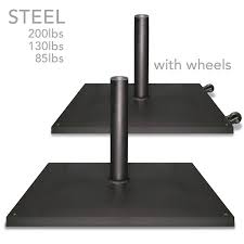 Low Profile Steel Plate Umbrella Base