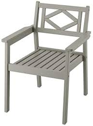 This one is in good used condition, has headrest. Amazon Com Ikea Bondholmen Armchair Outdoor Gray Stained 804 206 29 Kitchen Dining