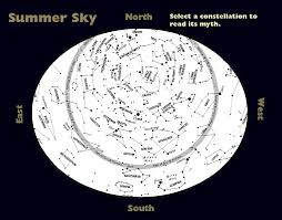 Summer Star Chart Find The Summer Constellations And Read