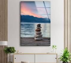 Tempered Glass Wall Art Oversized
