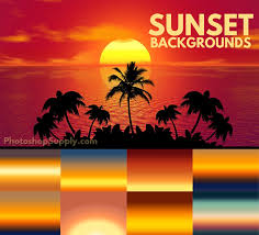 These sunset gradients are made using sunset photos. Free Sunset Gradients Photoshop Grd Jpg Photoshop Supply