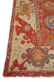 an early 20th century oushak carpet