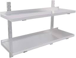 Taimiko 2x Stainless Steel Shelves