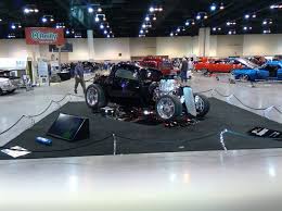 show display for custom cars hot rods